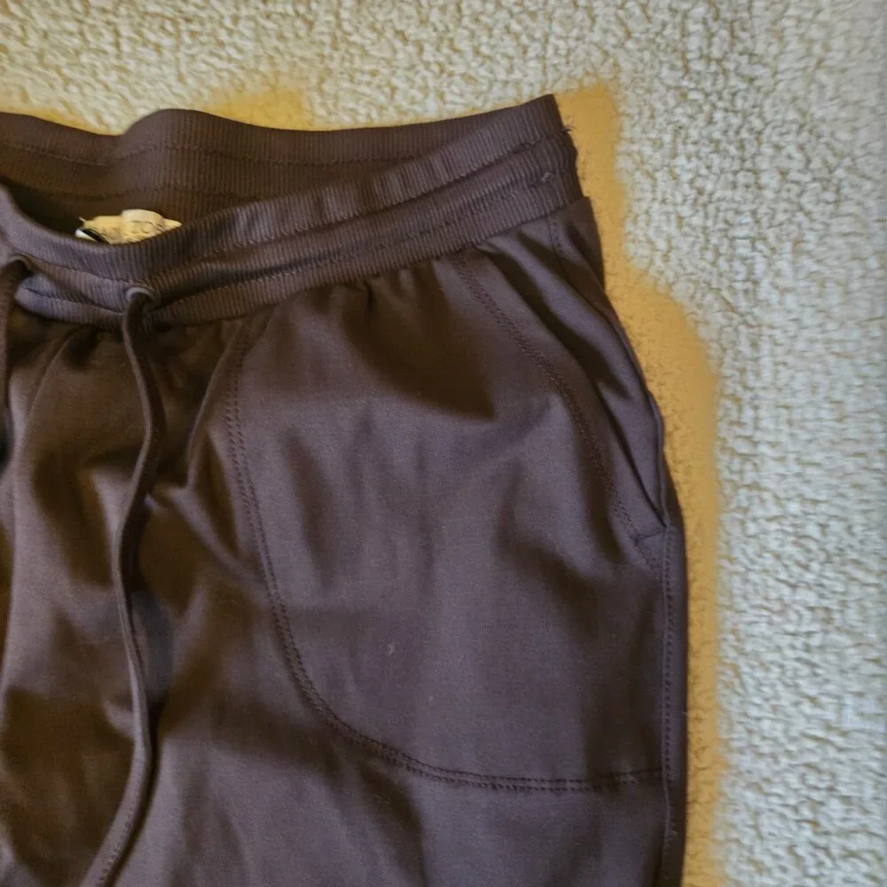 Rachel Zoe Dark Brown Joggers Size M - Picture 3 of 9